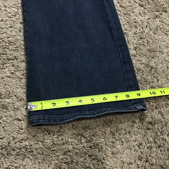 Levi Strauss Women's Jeans 14 Classic Boot Cut Dark Wash - Picture 7 of 14